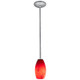 Merlot One Light Pendant (28011-1R-BS/RUSKY) Merlot One Light Pendant (28011-1R-BS/RUSKY)