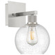 Port Nine Burgundy LED Wall Sconce (63145LEDDLP-BS/SDG) Port Nine Burgundy LED Wall Sconce (63145LEDDLP-BS/SDG)