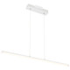 Float LED Linear Pendant (63963LEDD-MWH/ACR) Float LED Linear Pendant (63963LEDD-MWH/ACR)