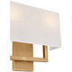 Mid Town LED Wall Sconce (64062LEDDLP-ABB/WH) Mid Town LED Wall Sconce (64062LEDDLP-ABB/WH)