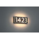Numero Wet LED Outdoor Address Light (SB-20022LEDDMG-BL/ACR)