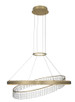 Allegri - 036356-039-FR001 - LED Pendant - Saturno - Brushed Brass Allegri - 036356-039-FR001 - LED Pendant - Saturno - Brushed Brass