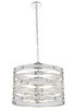 Allegri - 037054-014-FR001 - Three Light Pendant - Strato - Polished Silver