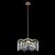 Allegri - 039355-039-FR001 - Four Light Pendant - Piatta - Brushed Brass Allegri - 039355-039-FR001 - Four Light Pendant - Piatta - Brushed Brass