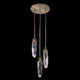 Allegri - 042055-044-FR001 - LED Pendant - Diamante - Winter Brass