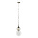 Arteriors - 49517 - One Light Pendant - Rosemont - Matte Swirl Glass Arteriors - 49517 - One Light Pendant - Rosemont - Matte Swirl Glass