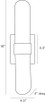 Elyse Two Light Wall Sconce (49686) Elyse Two Light Wall Sconce (49686)
