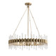 Arteriors - 89055 - Eight Light Chandelier - Haskell - Antique Brass Arteriors - 89055 - Eight Light Chandelier - Haskell - Antique Brass