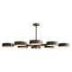 Arteriors - 89117 - Eight Light Chandelier - Linus - Heritage Brass Arteriors - 89117 - Eight Light Chandelier - Linus - Heritage Brass