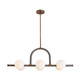 Harrison Six Light Linear Chandelier (89469) Harrison Six Light Linear Chandelier (89469)