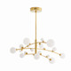 Arteriors - 89481 - LED Chandelier - Maser - Antique Brass Arteriors - 89481 - LED Chandelier - Maser - Antique Brass