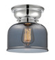 manufacturer_finish:Polished Chrome|manufacturer_glass:Light Smoke Large Bell|light_output:220.00lm|color_temperature:2200K|cri:99