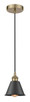 Innovations - 616-1P-AB-M8-BK - LED Pendant - Edison - Antique Brass