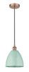 manufacturer_finish:Antique Copper|manufacturer_glass:Seafoam Plymouth|light_output:220.00lm|color_temperature:2200K|cri:99