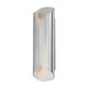 ET2 - E30156-SAWT - LED Outdoor Wall Lamp - Folio - Satin Aluminum / White