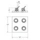 Four Light Downlight (30237-02)