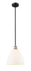 manufacturer_finish:Black Antique Brass|manufacturer_glass:Matte White Bristol 12|light_output:220.00lm|color_temperature:2200K|cri:99