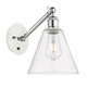 Innovations - 317-1W-WPC-GBC-82-LED - LED Wall Sconce - Ballston - White Polished Chrome