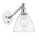 Innovations - 317-1W-WPC-GBD-752 - One Light Wall Sconce - Ballston - White Polished Chrome