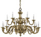 Metropolitan - N700218 - 18 Light Chandelier - Metropolitan - Classic Brass
