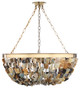 Metropolitan - N9631 - Eight Light Pendant - Flotsam - Brass