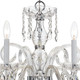 Traditional Crystal Five Light Chandelier (1005-CH-CL-S) Traditional Crystal Five Light Chandelier (1005-CH-CL-S)
