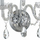 Traditional Crystal Two Light Wall Sconce (1032-CH-CL-SAQ) Traditional Crystal Two Light Wall Sconce (1032-CH-CL-SAQ)