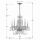 Traditional Crystal Five Light Mini Chandelier (1061-CH-CL-S) Traditional Crystal Five Light Mini Chandelier (1061-CH-CL-S)