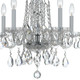 Traditional Crystal Five Light Mini Chandelier (1061-CH-CL-SAQ) Traditional Crystal Five Light Mini Chandelier (1061-CH-CL-SAQ)