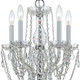 Traditional Crystal Five Light Mini Chandelier (1129-CH-CL-MWP) Traditional Crystal Five Light Mini Chandelier (1129-CH-CL-MWP)
