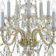 Traditional Crystal Ten Light Chandelier (1130-PB-CL-MWP) Traditional Crystal Ten Light Chandelier (1130-PB-CL-MWP)