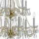 Traditional Crystal 12 Light Chandelier (1137-PB-CL-MWP) Traditional Crystal 12 Light Chandelier (1137-PB-CL-MWP)