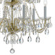 Traditional Crystal 12 Light Chandelier (1137-PB-CL-S) Traditional Crystal 12 Light Chandelier (1137-PB-CL-S)