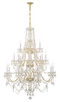 Traditional Crystal 20 Light Chandelier (1157-PB-CL-MWP)