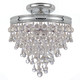 Calypso Three Light Semi Flush Mount (130-CH_CEILING) Calypso Three Light Semi Flush Mount (130-CH_CEILING)
