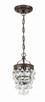 Calypso One Light Mini Chandelier (131-VZ) Calypso One Light Mini Chandelier (131-VZ)