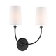Sylvan Two Light Wall Sconce (2242-BF) Sylvan Two Light Wall Sconce (2242-BF)