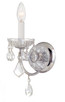 Crystorama - 3221-CH-CL-MWP - One Light Wall Sconce - Imperial - Polished Chrome Crystorama - 3221-CH-CL-MWP - One Light Wall Sconce - Imperial - Polished Chrome