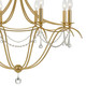 Metro Eight Light Chandelier (428-GA)