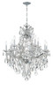 Crystorama - 4413-CH-CL-SAQ - 13 Light Chandelier - Maria Theresa - Polished Chrome Crystorama - 4413-CH-CL-SAQ - 13 Light Chandelier - Maria Theresa - Polished Chrome