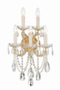 Crystorama - 4425-GD-CL-MWP - Five Light Wall Sconce - Maria Theresa - Gold Crystorama - 4425-GD-CL-MWP - Five Light Wall Sconce - Maria Theresa - Gold