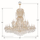 Maria Theresa 37 Light Chandelier (4460-GD-CL-MWP)