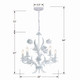 Southport Five Light Chandelier (4815-WW) Southport Five Light Chandelier (4815-WW)