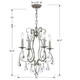 Ashton Four Light Mini Chandelier (5014-OS-CL-MWP) Ashton Four Light Mini Chandelier (5014-OS-CL-MWP)