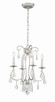 Ashton Four Light Mini Chandelier (5014-OS-CL-MWP) Ashton Four Light Mini Chandelier (5014-OS-CL-MWP)