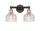 Innovations - 616-2W-BAB-G412 - Two Light Bath Vanity - Edison - Black Antique Brass