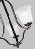 Emmons Three Light Chandelier (3139003-710) Emmons Three Light Chandelier (3139003-710)