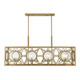 Balfour Eight Light Linear Chandelier (1-5066-8-322) Balfour Eight Light Linear Chandelier (1-5066-8-322)