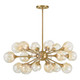 Savoy House - 1-7935-18-322 - 18 Light Chandelier - Matisse - Warm Brass