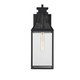 Emery One Light Outdoor Wall Lantern (5-606-BK) Emery One Light Outdoor Wall Lantern (5-606-BK)